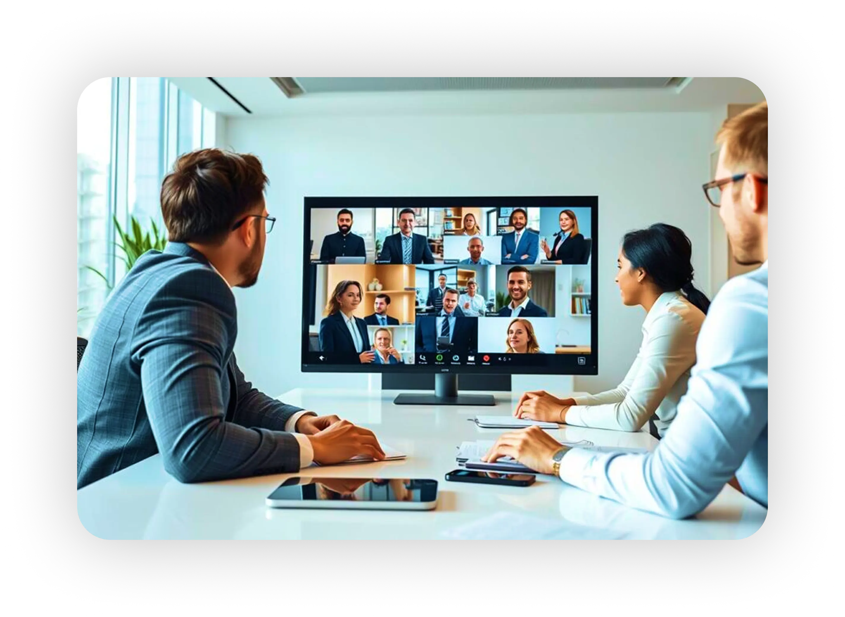 Enterprise-ready video platform solutions background