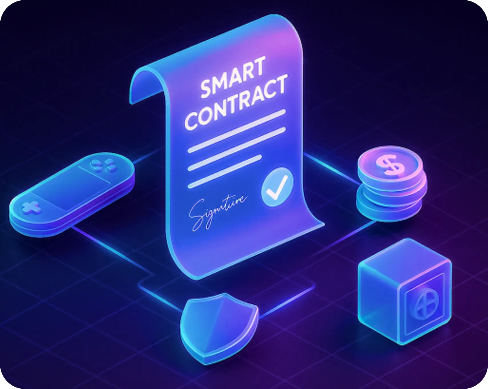 3D visualization of smart contracts